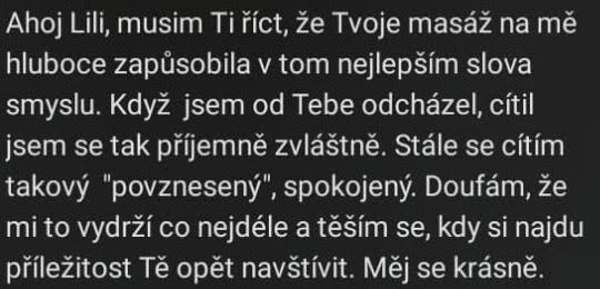 Originální screenshot recenze klienta 6