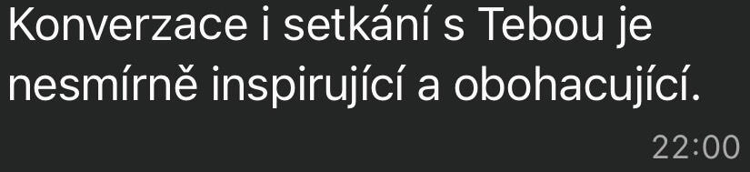 Originální screenshot recenze klienta 16