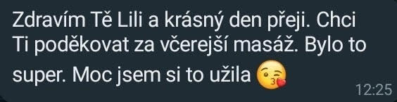 Originální screenshot recenze klienta 27